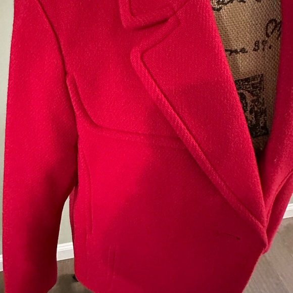 Wool Red Jacket - Picture 4 of 13